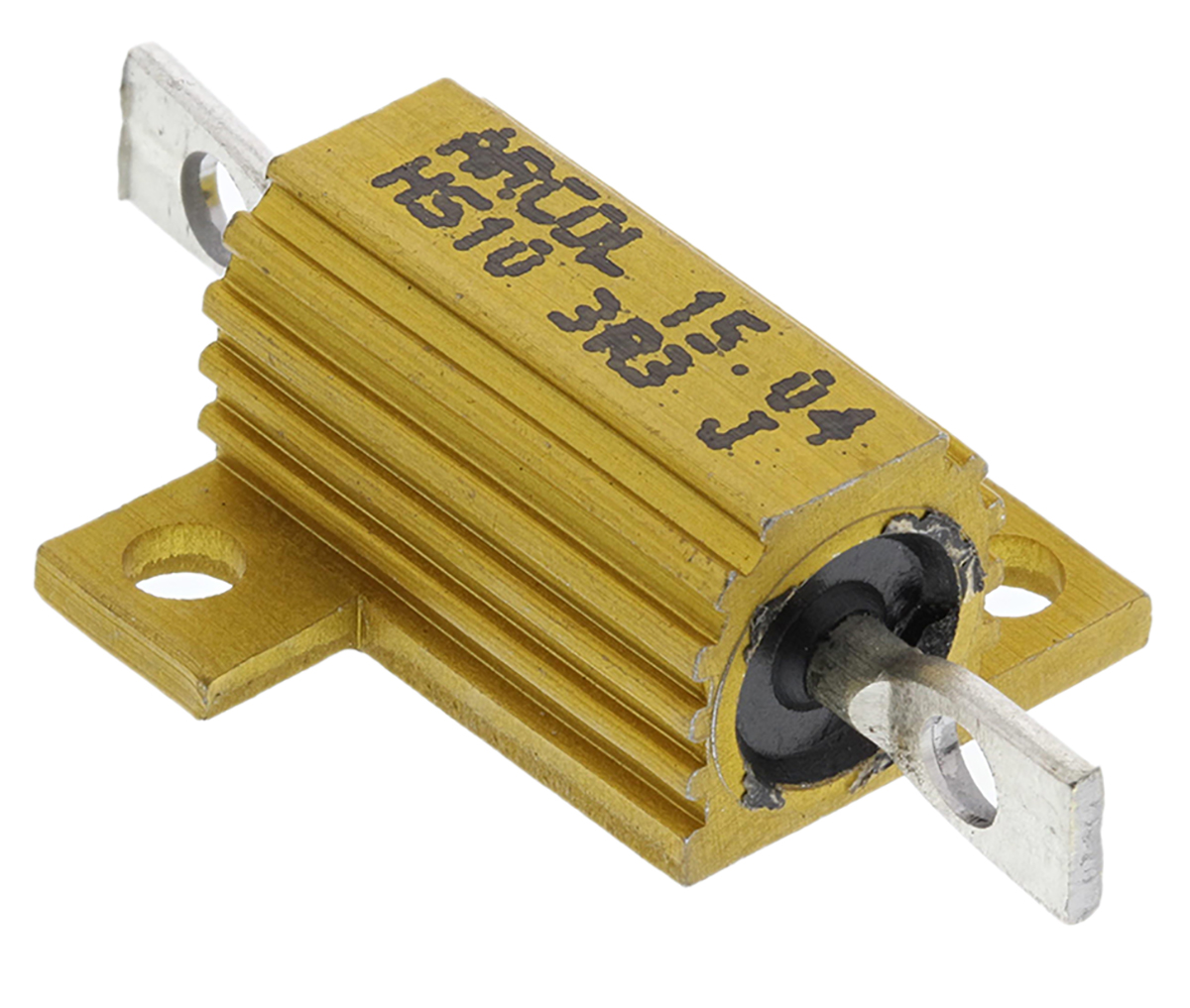 Arcol, 3.3Ω 10W Wire Wound Chassis Mount Resistor HS10 3R3 J ±5%