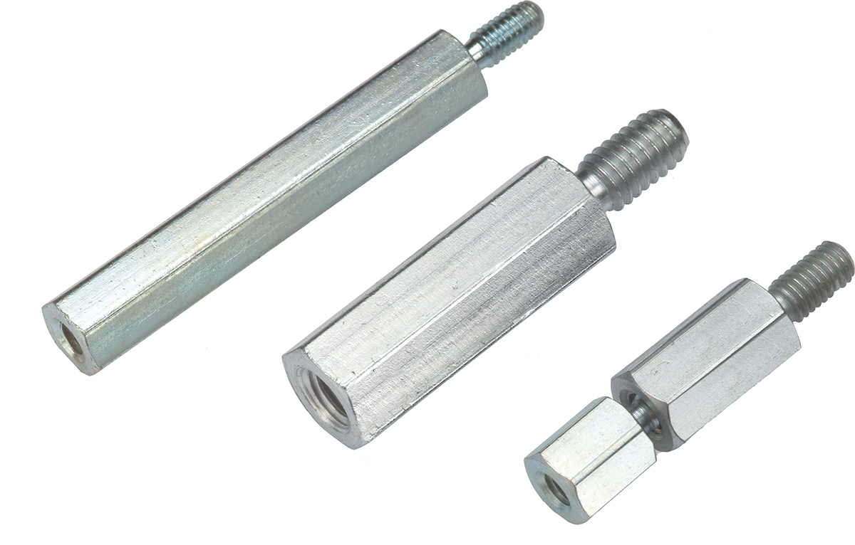 Wurth Elektronik Standoff, 15mm Body, Steel, Male/Female, 6mm Stud
