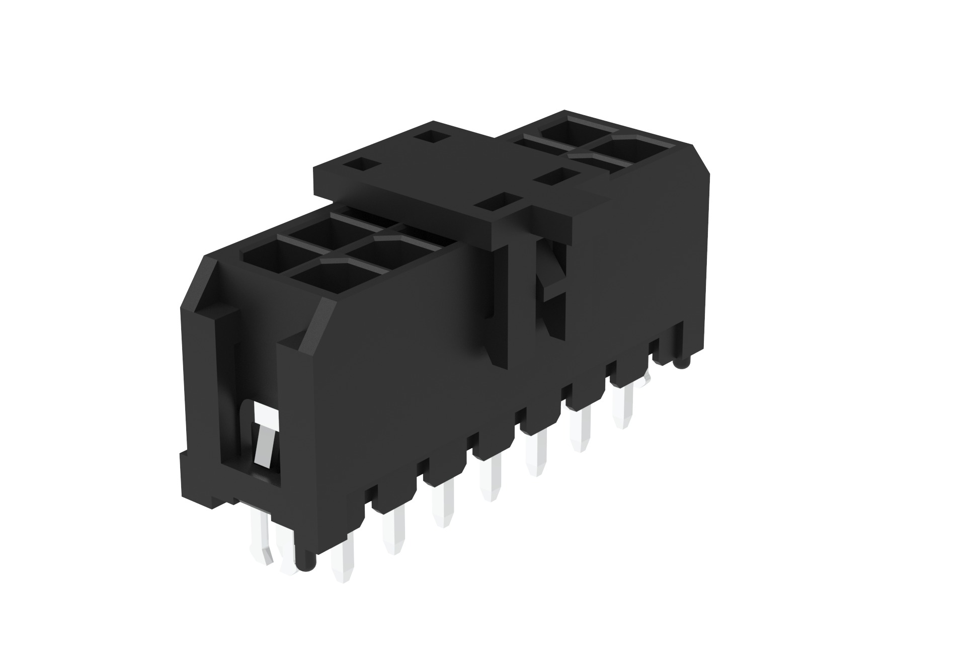 Amphenol Communications Solutions G88MP141028 Series Vertical Board Mount PCB Socket, 14-Contact, 2-Row, 3mm Pitch,