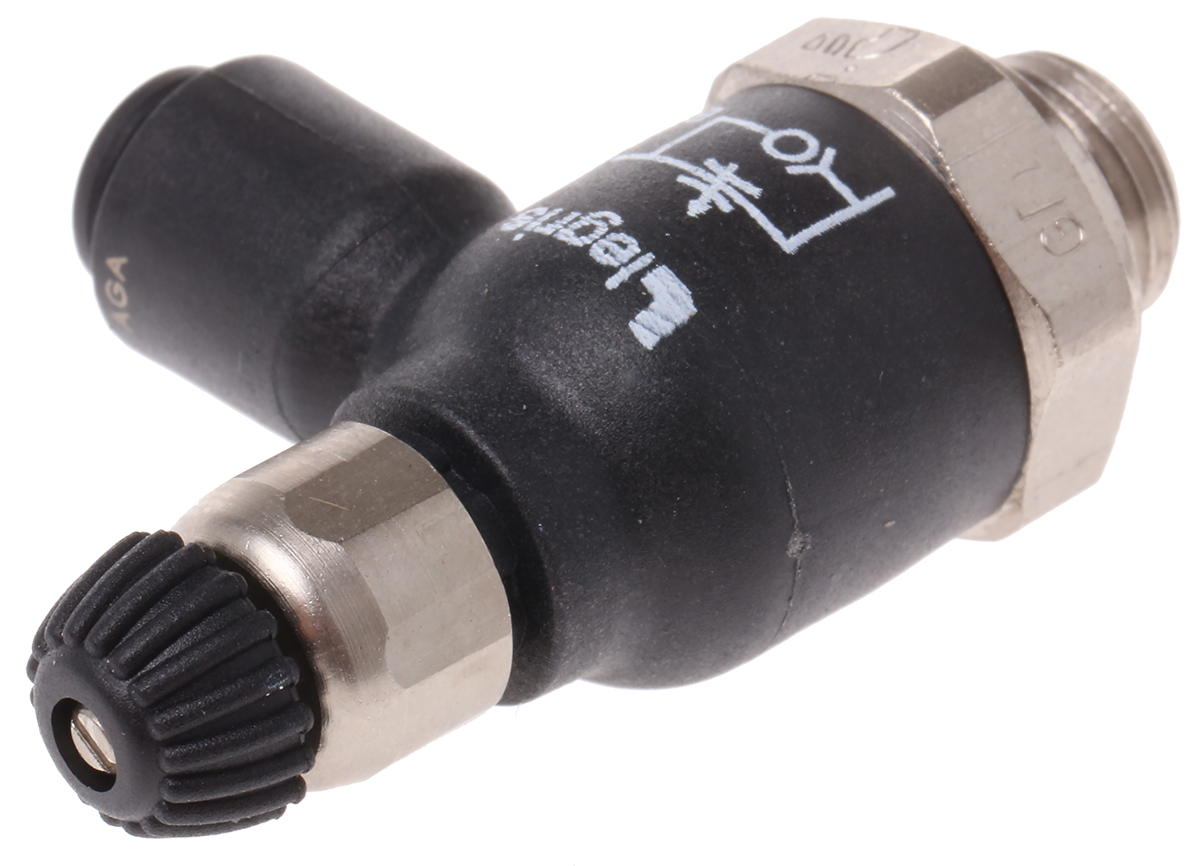 Legris 7061 Series Tube Flow Regulator, 4mm Tube Inlet Port