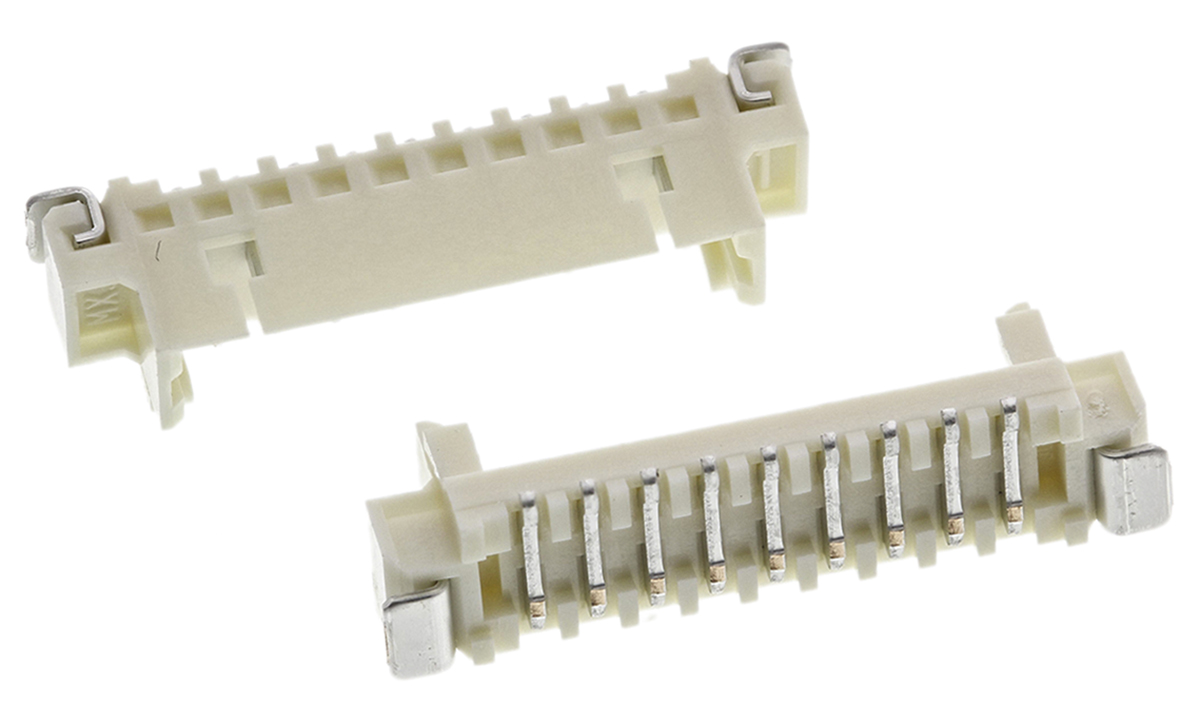 Molex PicoBlade Series Straight Surface PCB Header, 9 Contact(s), 1.25 mm Pitch, 1 Row, Shrouded