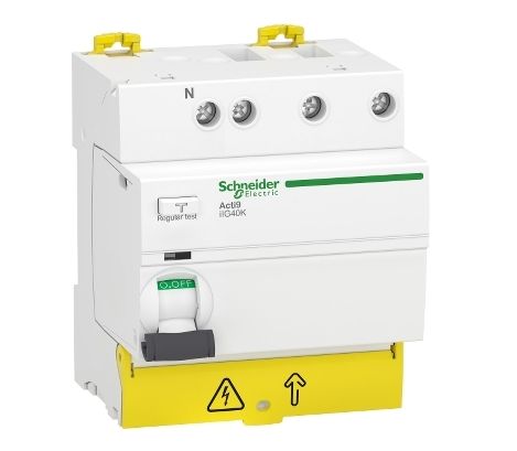 Schneider Electric Acti9 iIG40K RCCB, 25A, 3+N Pole, 300mA, Type AC, 380 → 415V ac