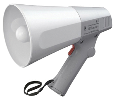 TOA ER-520 Grey 6 W Hand Grip Megaphone