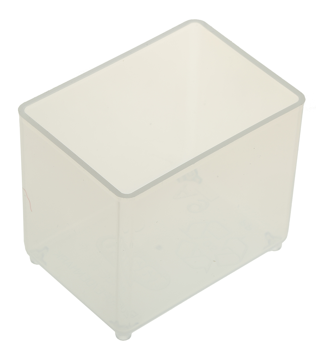 Raaco Transparent PP Compartment Box, 47mm x 39mm x 55mm