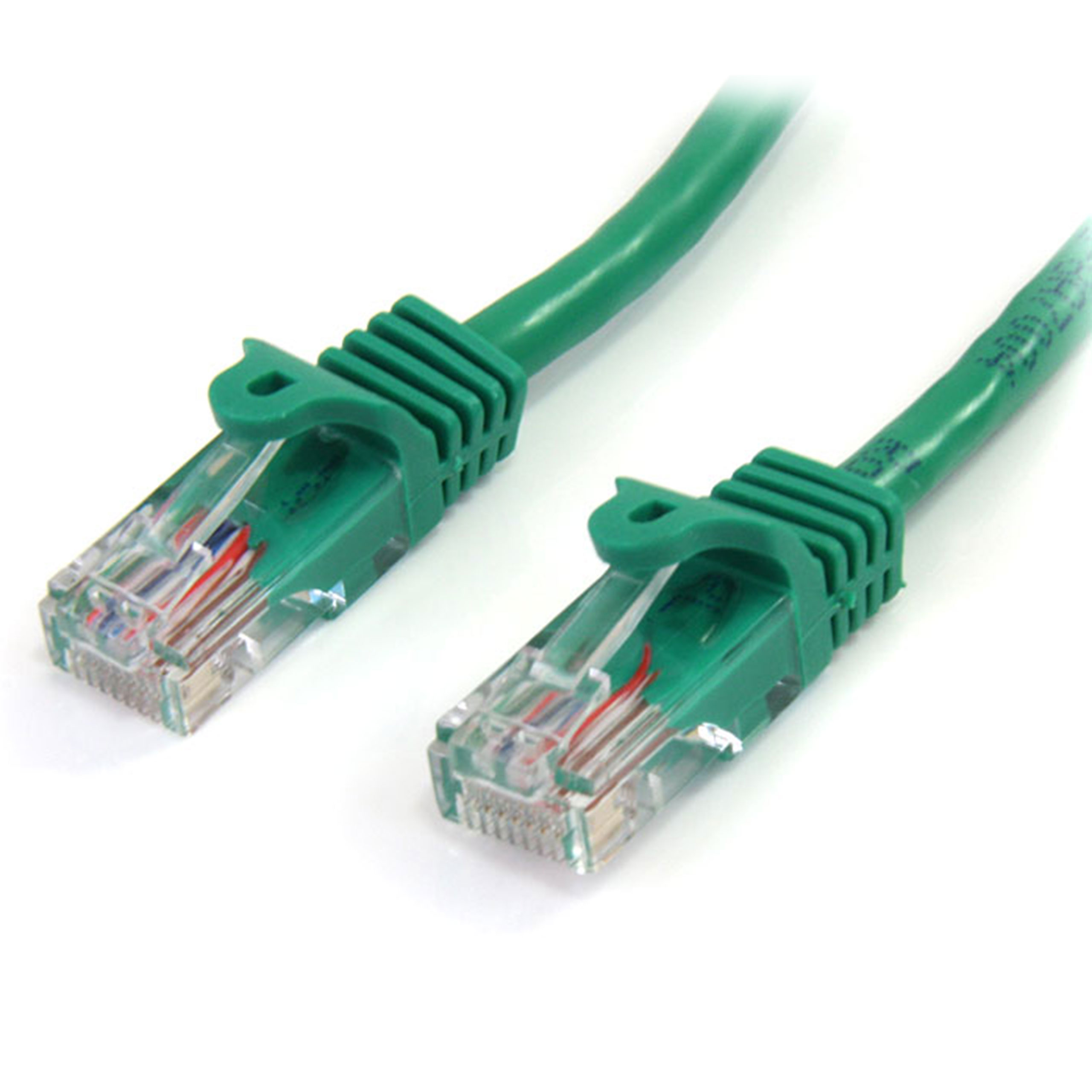 StarTech.com, 3m Cat5e, Green RJ45 to Male RJ45 Male, U/UTP Unshielded, Terminated PVC Sheath