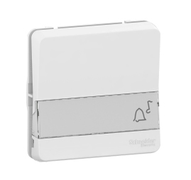 Schneider Electric White Push Button Light Switch, 1 Gang, Mureva Styl