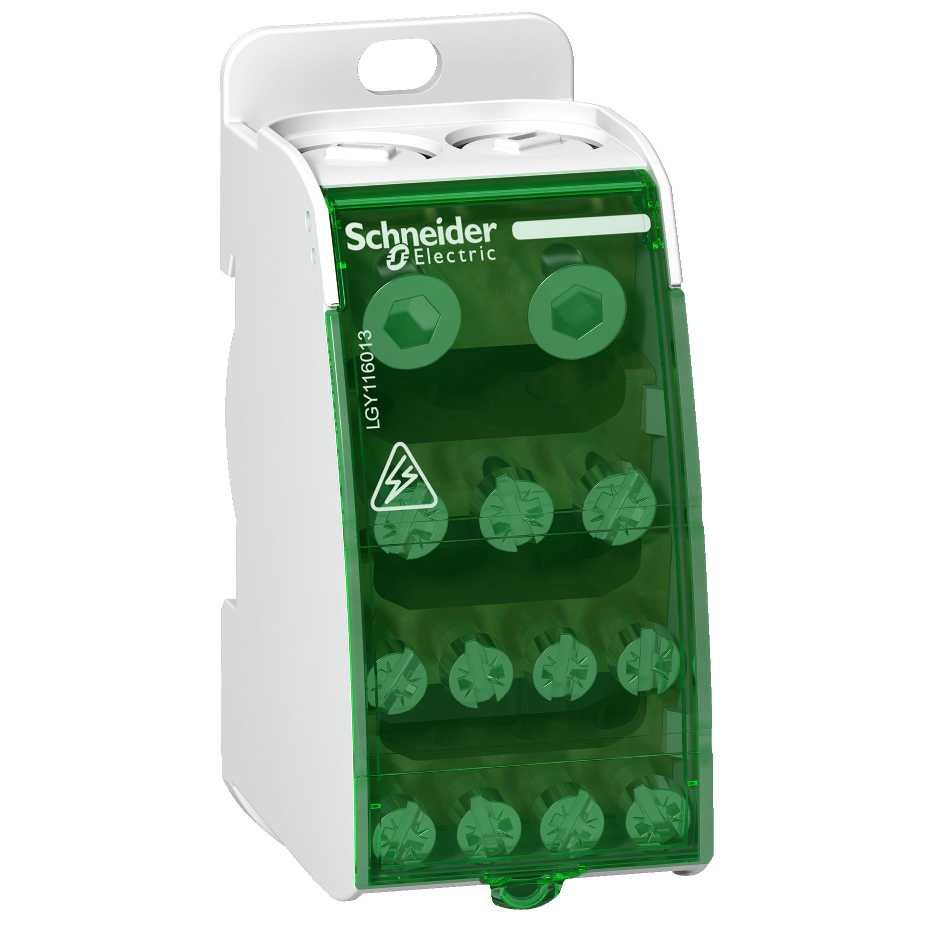 Schneider Electric Distribution Block, 13 Way, 160A, 230 V, White