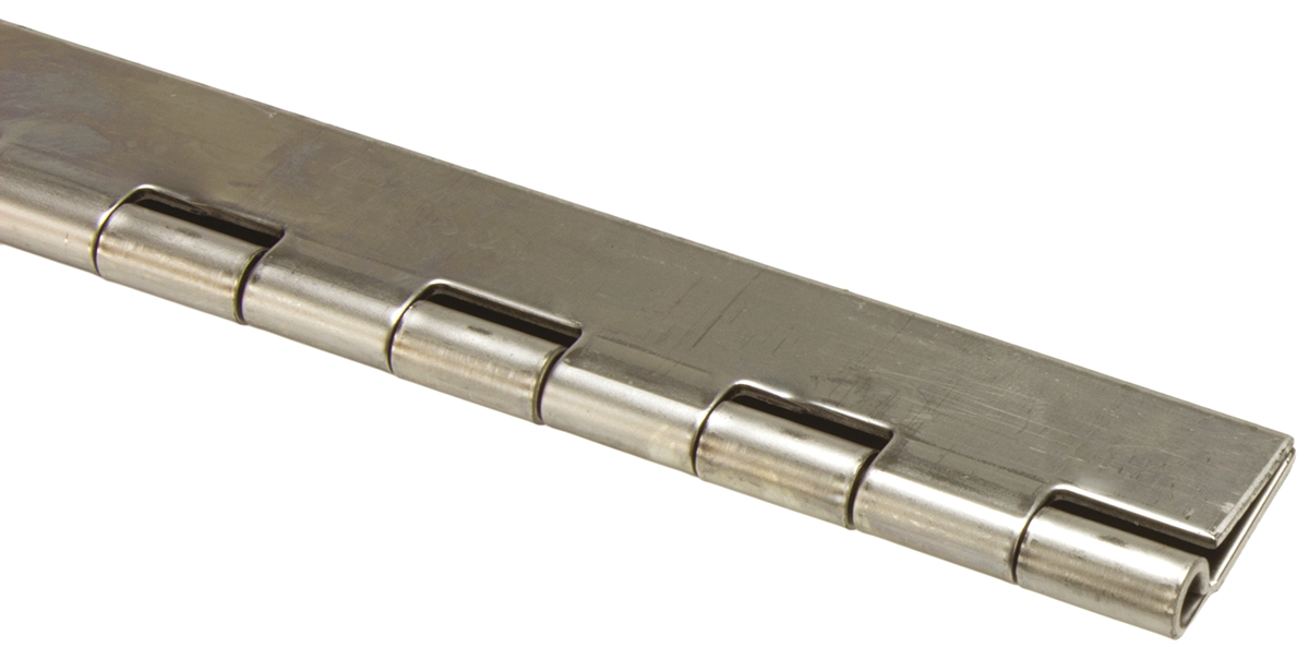 Pinet Stainless Steel Piano Hinge, 1020mm x 40mm x 1.5mm