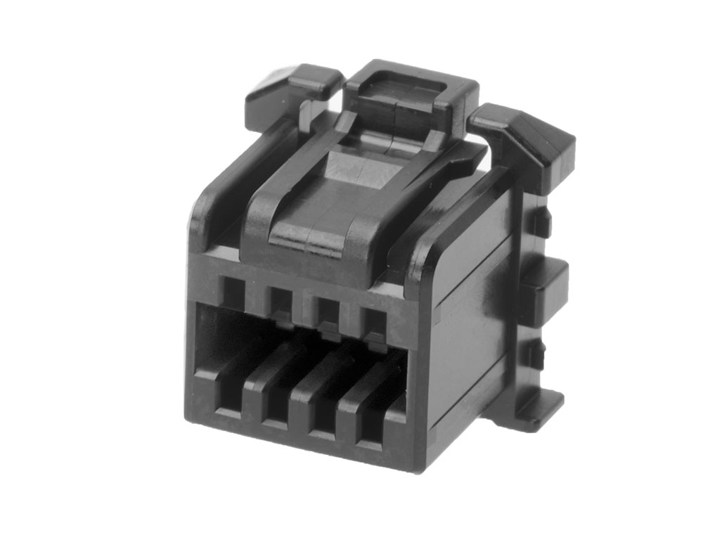 Molex 21452 Series Straight Through Hole PCB Header, 16 Contact(s), 1.25 mm Pitch, 1 Row, Shrouded