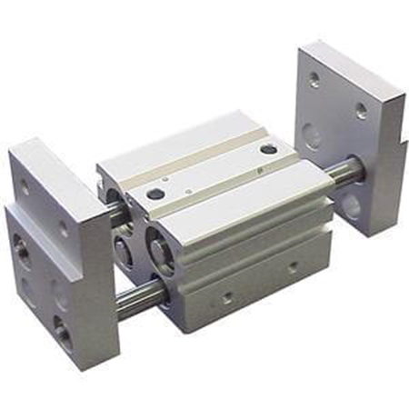 SMC 2 Finger Double Action Pneumatic Gripper, MHL2-25D1, Parallel Gripping Type