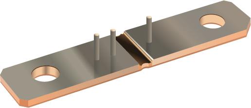 Bourns Plate Shunt, 849 A Max, 42mV Output, 0.05 Accuracy