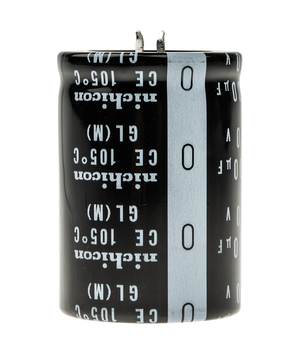 Nichicon 1000μF Aluminium Electrolytic Capacitor 400V dc, Snap-In - LGL2G102MELC50