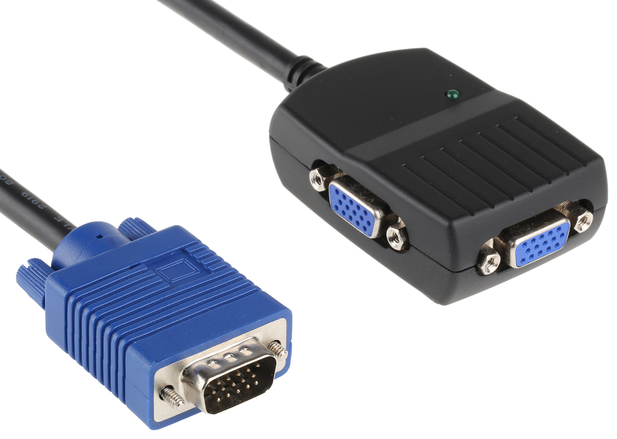 NewLink 1 Input 2 Output VGA Splitter 2048 x 1536