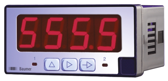 Baumer PA408 LED Digital Panel Multi-Function Meter, 45mm x 93mm