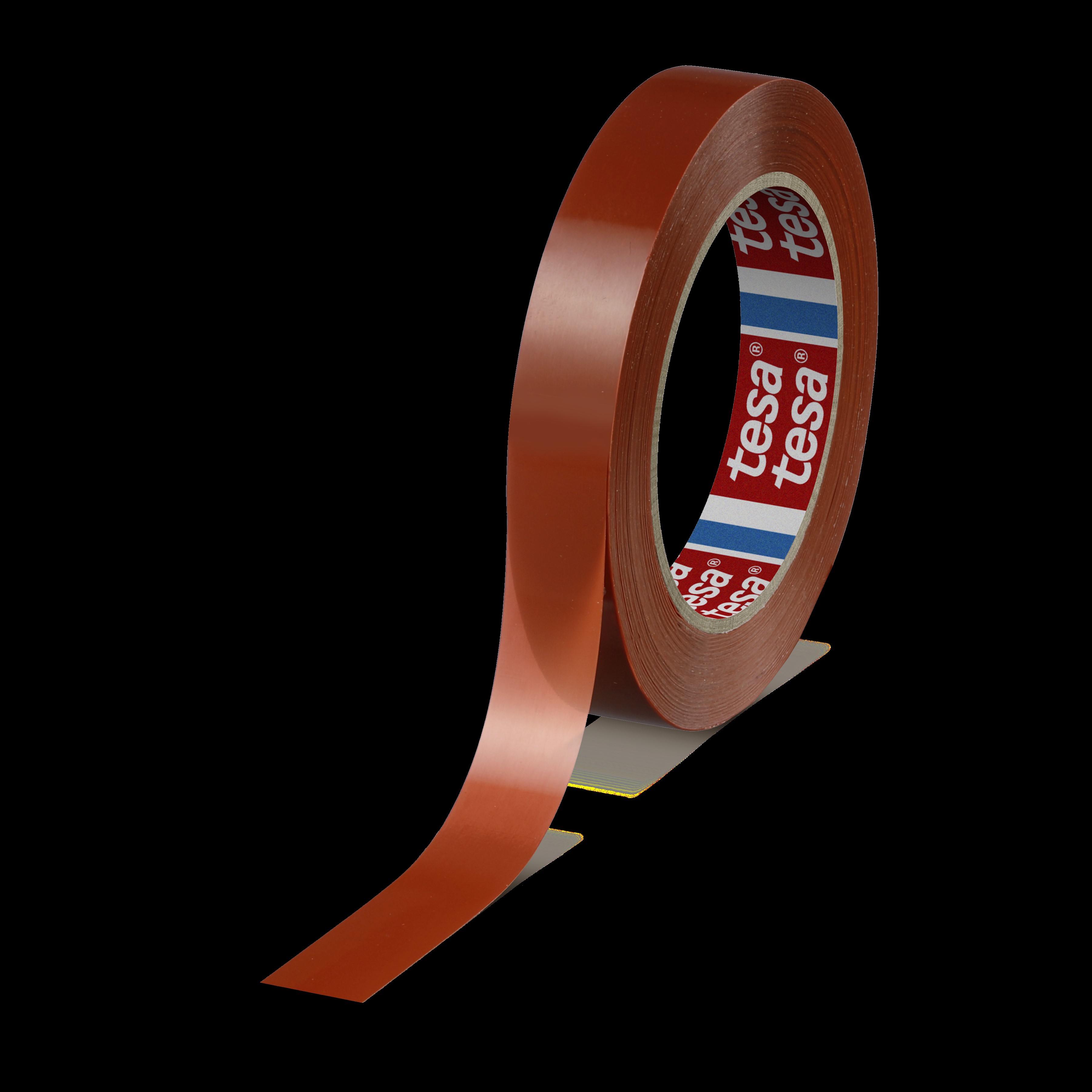 Tesa 4287 Orange Strapping Tape, 66m x 19mm