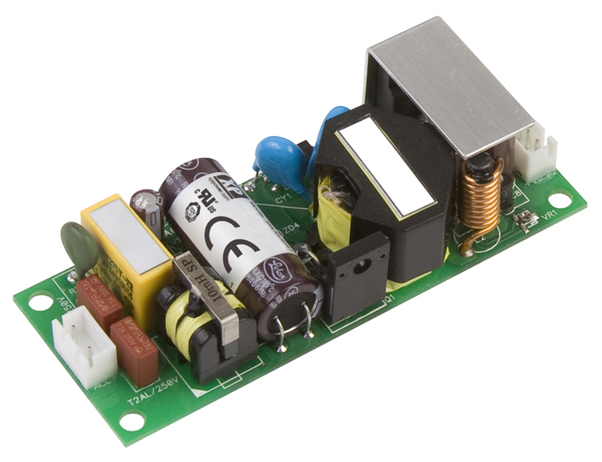 XP Power Switching Power Supply, EML30US03-T, 3.3V dc, 6A, 20W, 1 Output, 120 → 370 V dc, 85 → 264 V ac