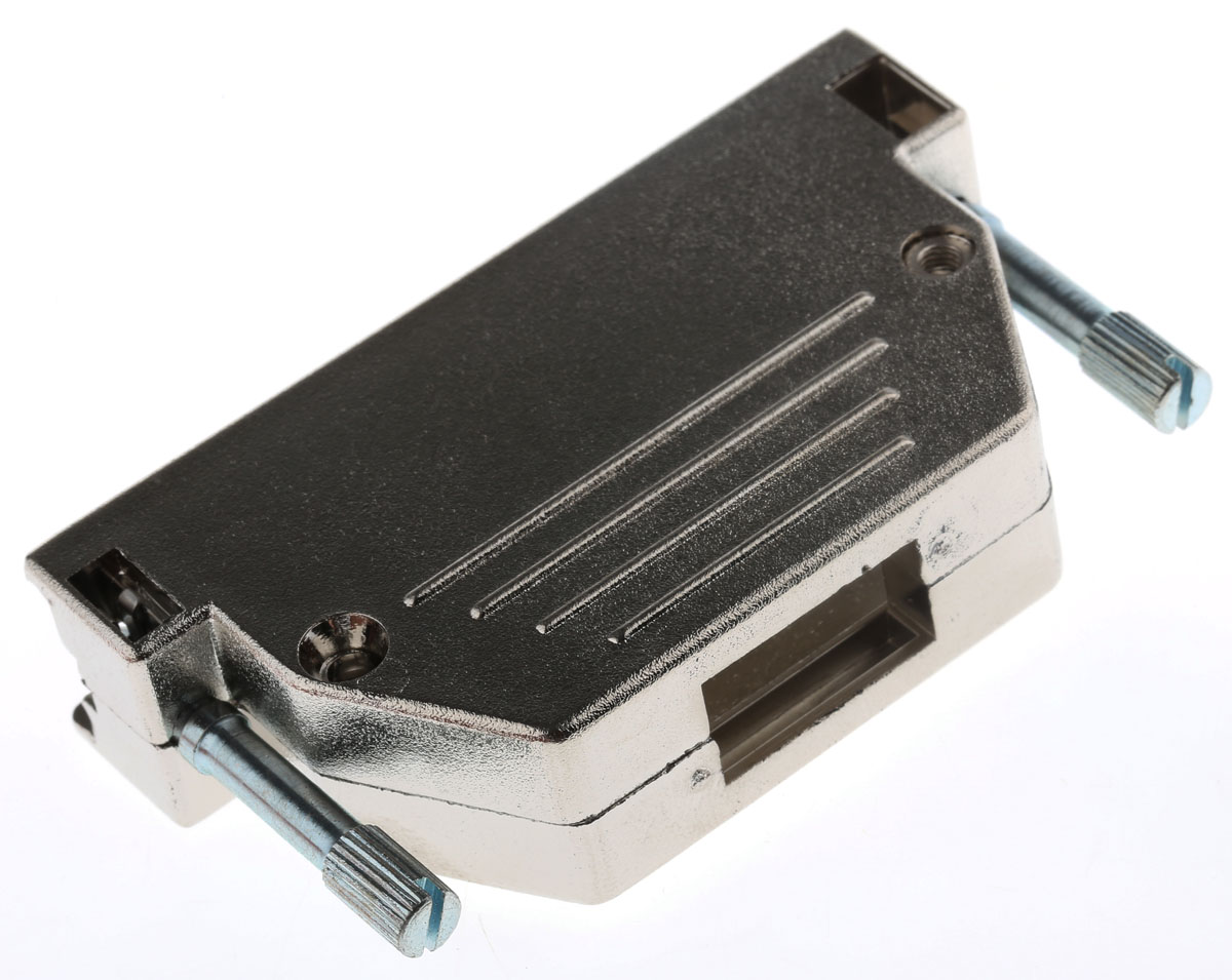 MH Connectors MHED Series ABS D Sub Backshell, 37 Way, Strain Relief