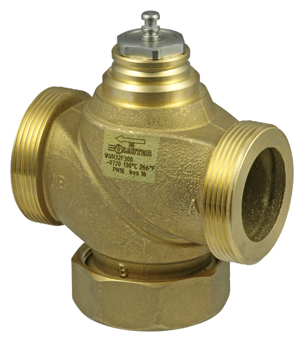 SAUTER REGULATION 2 port Motorised Valve, DN32 Pipe Size, 16 bar