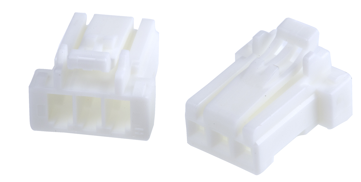 Hirose DF1E Series Straight Cable Mount PCB Socket, 3-Contact