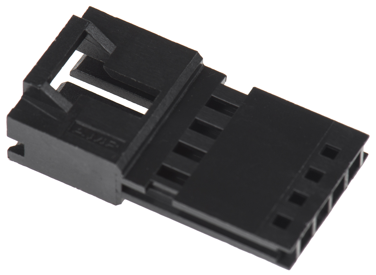 TE Connectivity, AMPMODU MTE Female Connector Housing, 2.54mm Pitch, 4 Way, 1 Row