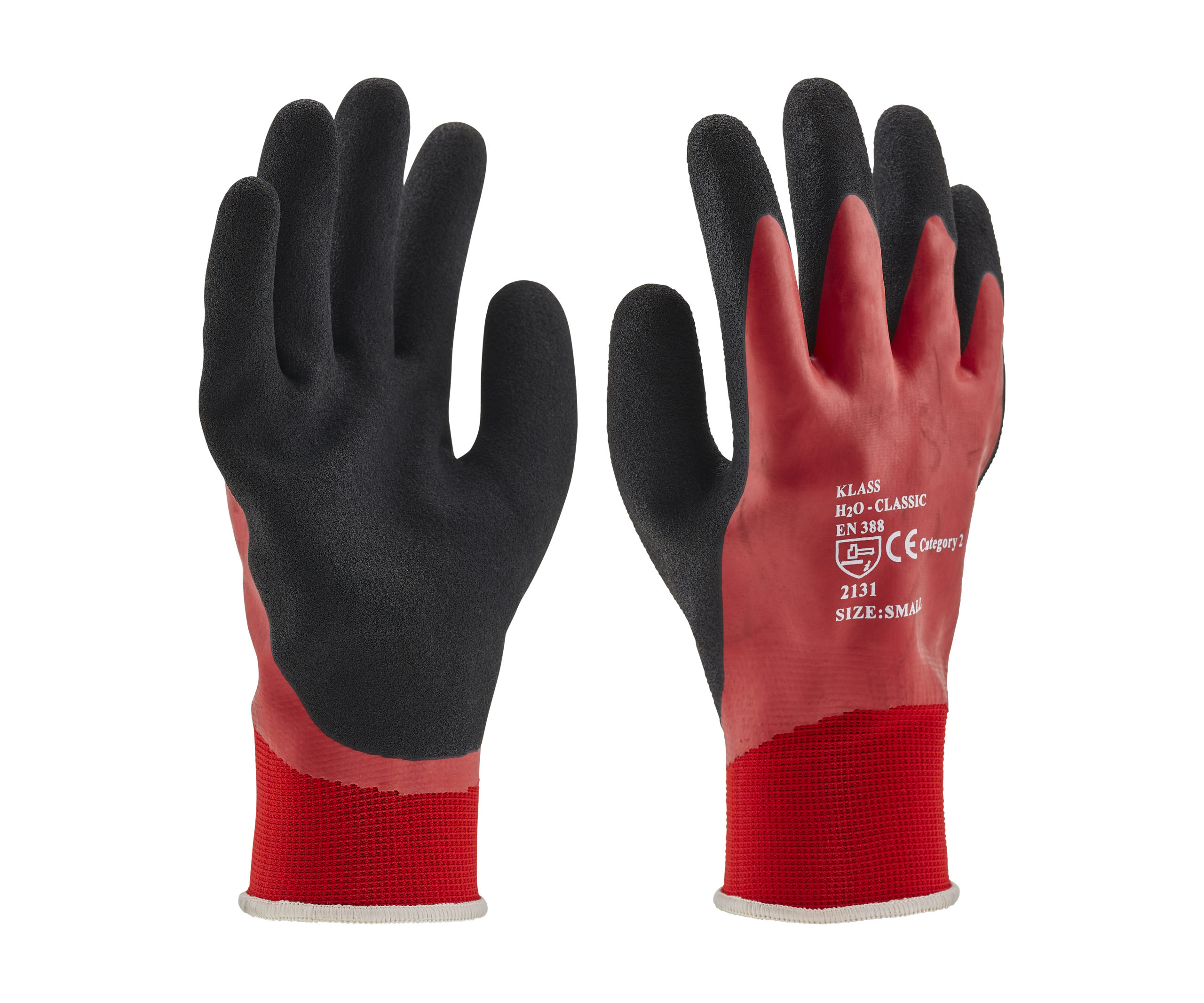 RS PRO H2o Red Latex Latex Gloves, Size 10, Latex Coating