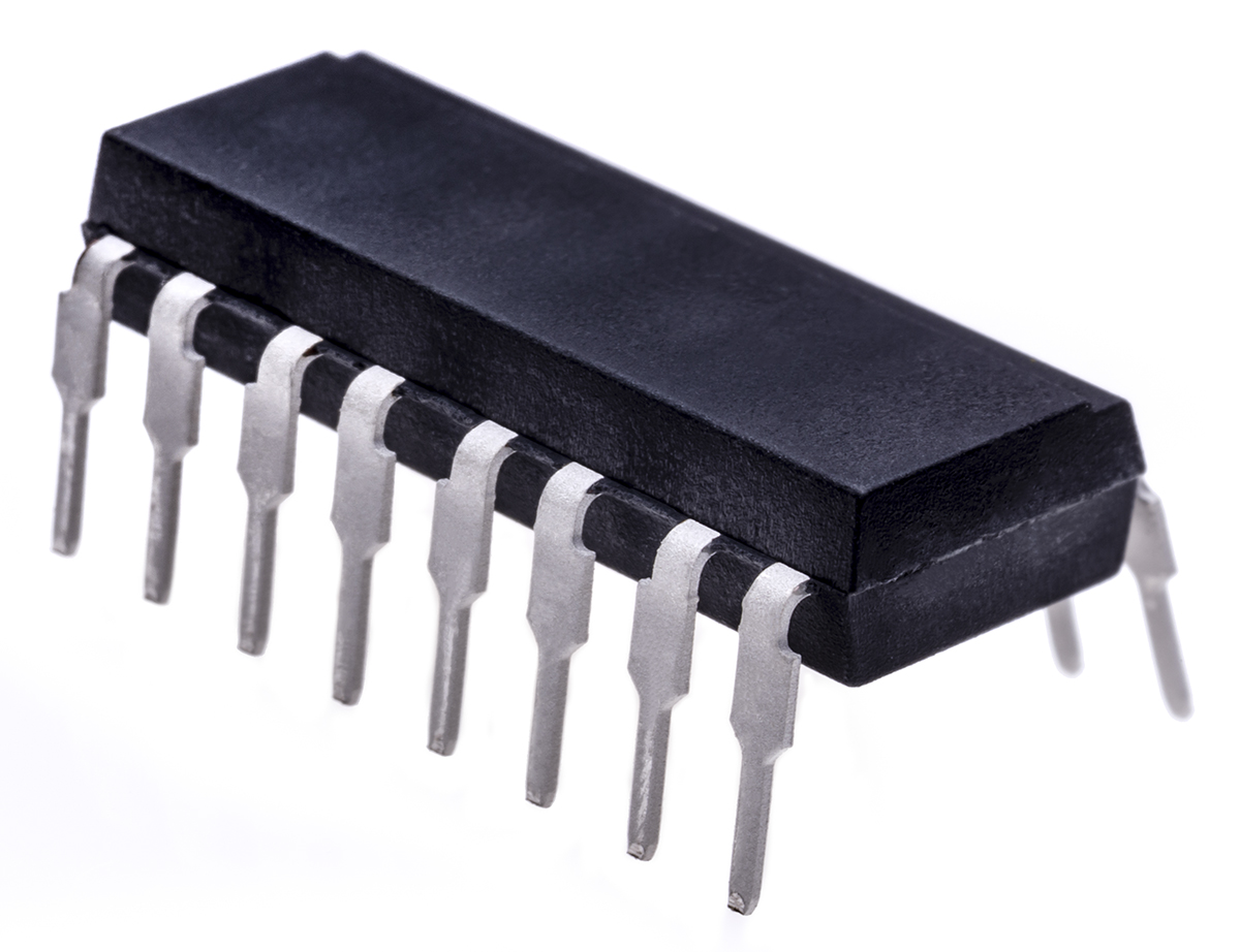 Isocom, TIL196 AC Input NPN Phototransistor Output Quad Optocoupler, Through Hole, 16-Pin DIP