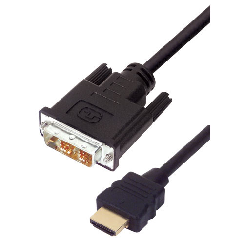 L-ComHD-DVI, 3m Male HDMI to Male DVI