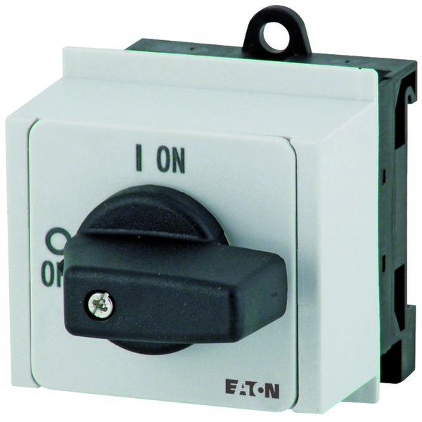 Eaton 3 Pole Panel Mount Isolator Switch - 25A Maximum Current, 11kW Power Rating, IP65 (Front)