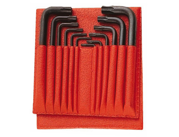 Facom 8-Piece Torx Key Set, L Shape, Long Arm