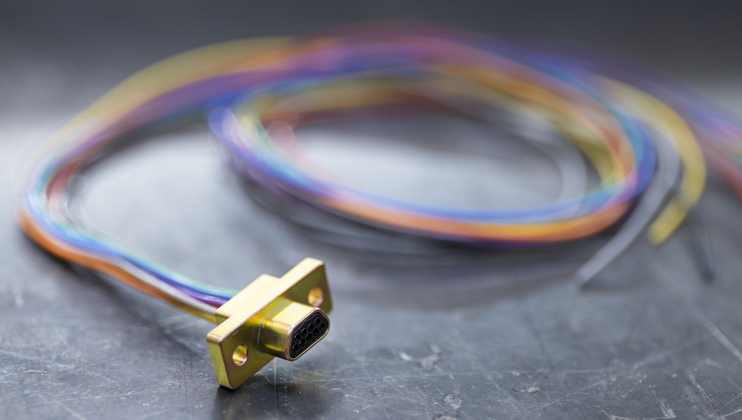RS PRO 9 Way Panel Mount D-sub Connector Plug