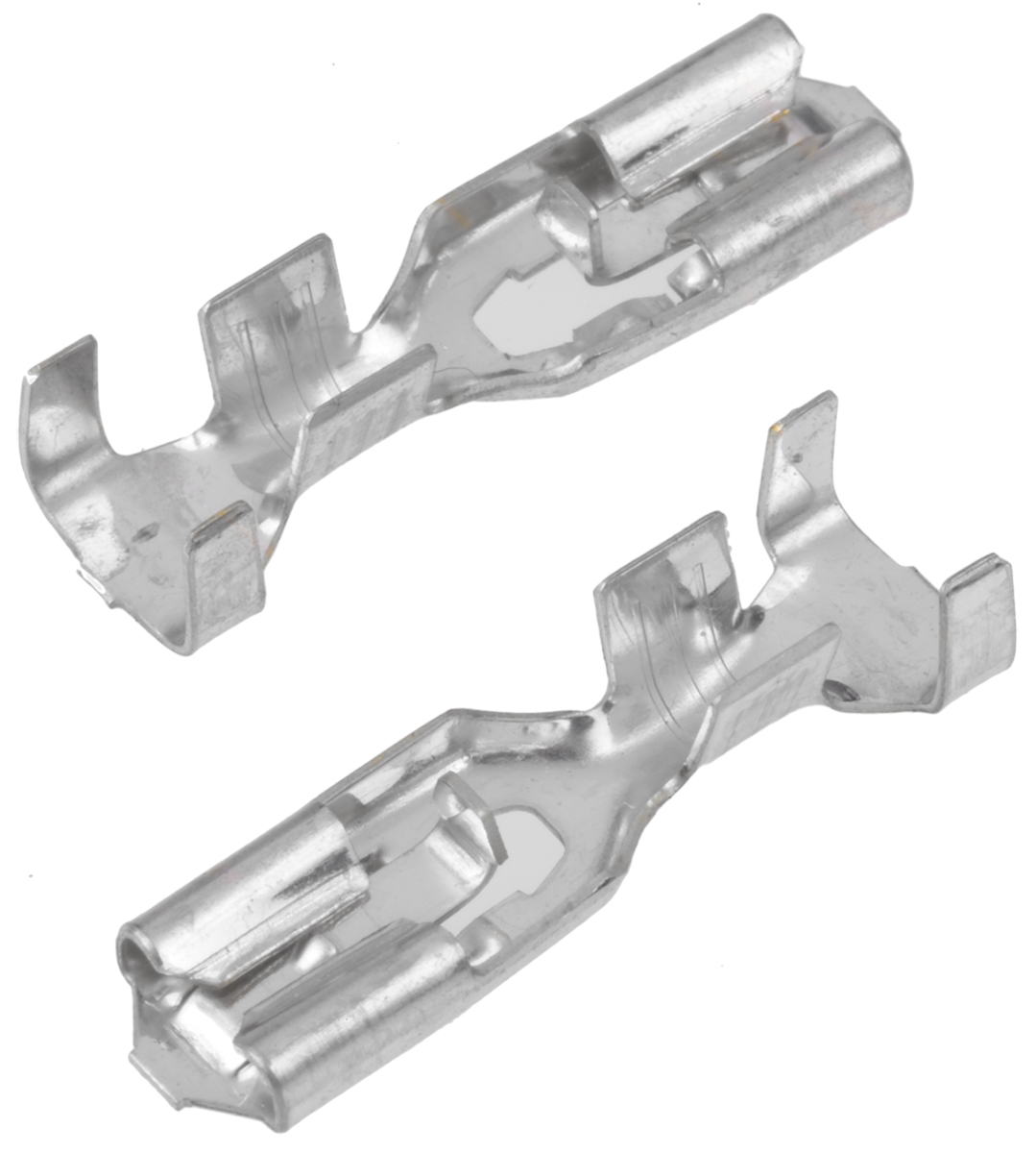 TE Connectivity Positive Lock .187 Mk II Uninsulated Female Spade Connector, Receptacle, 4.75 x 0.51mm Tab Size, 0.8mm²