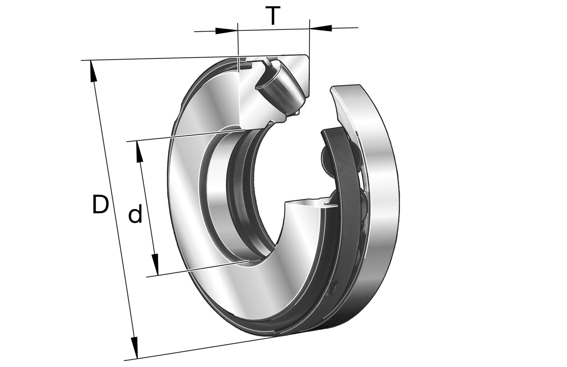 FAG 29412-E1-XL Spherical 60 mm ID Roller Bearing, 130 mm OD