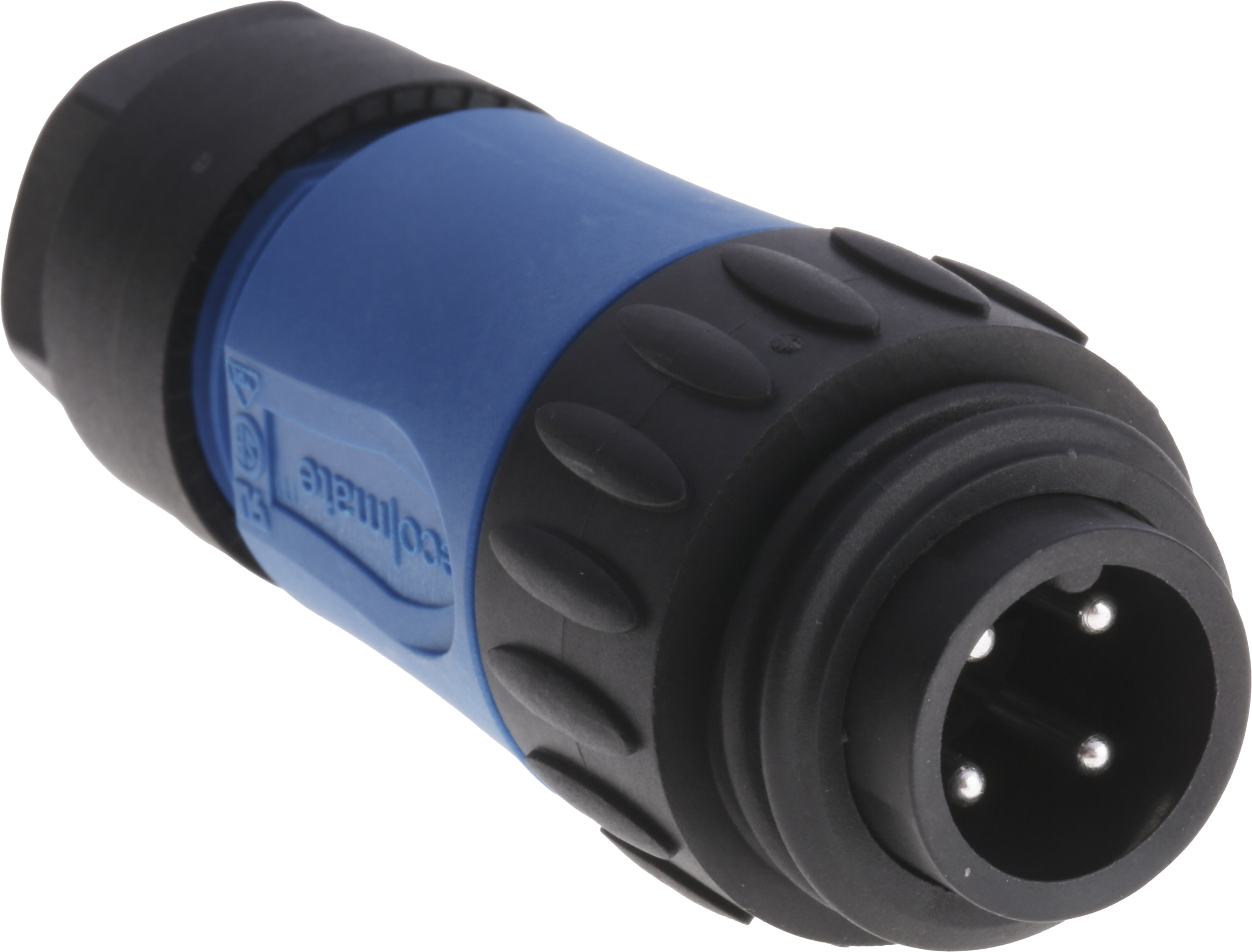 Amphenol Industrial Circular Connector, 3 Contacts, Cable, Standard Connector, Plug, Male, IP67, Ecomate M Series