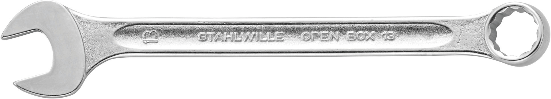 STAHLWILLE Combination Spanner, 13mm, Metric, Double Ended, 160 mm Overall