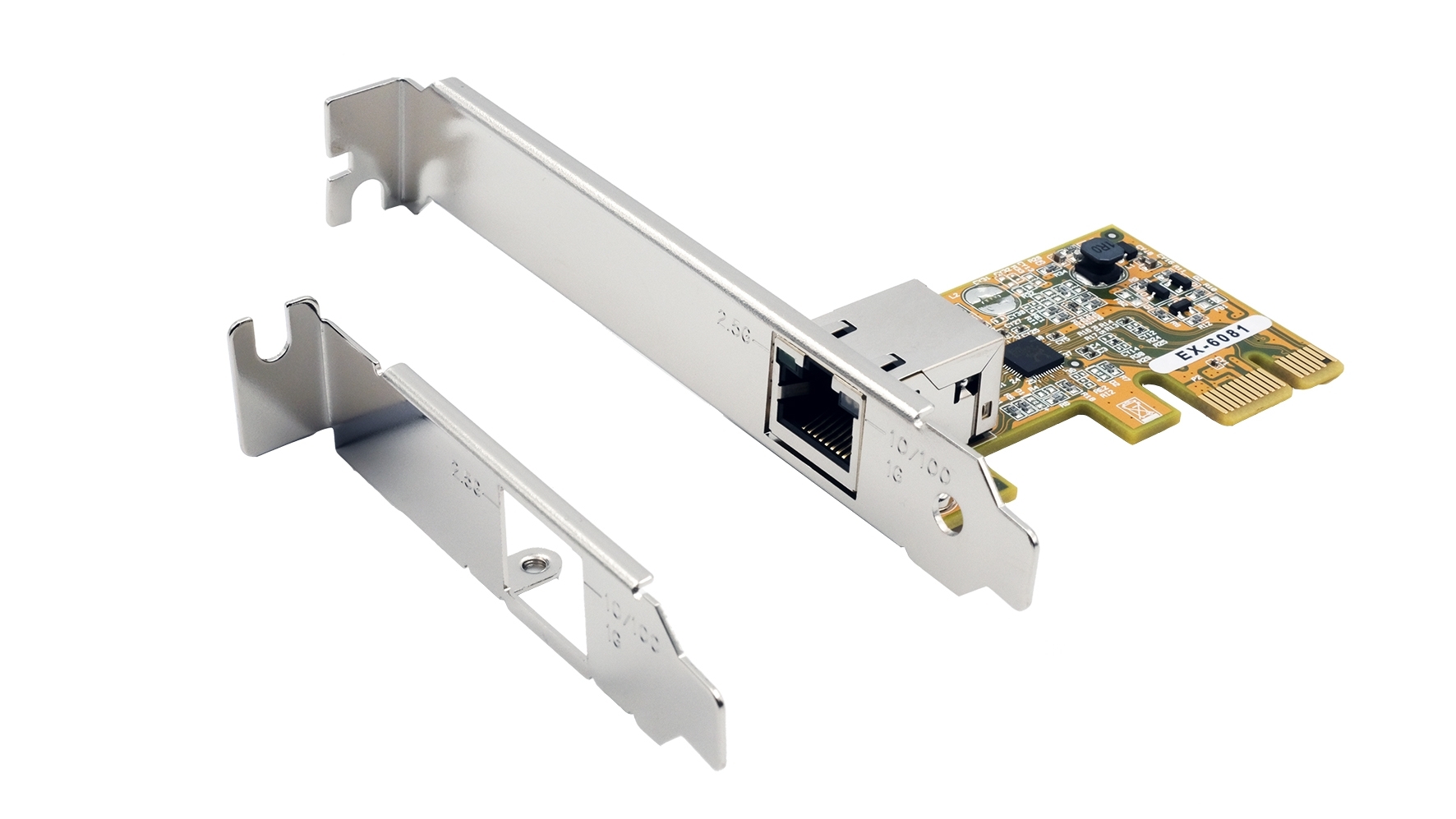 Exsys 1 PCIe Ethernet Serial Card