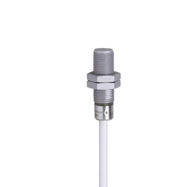 ifm electronic Inductive Threaded Barrel Proximity Sensor, M12, 4 mm Detection, PNP/NPN NO, 10 → 36 V dc