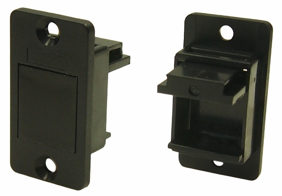 RS PRO Slim Blanking Plate for use with Slim Panels And Feedthrough Connectors