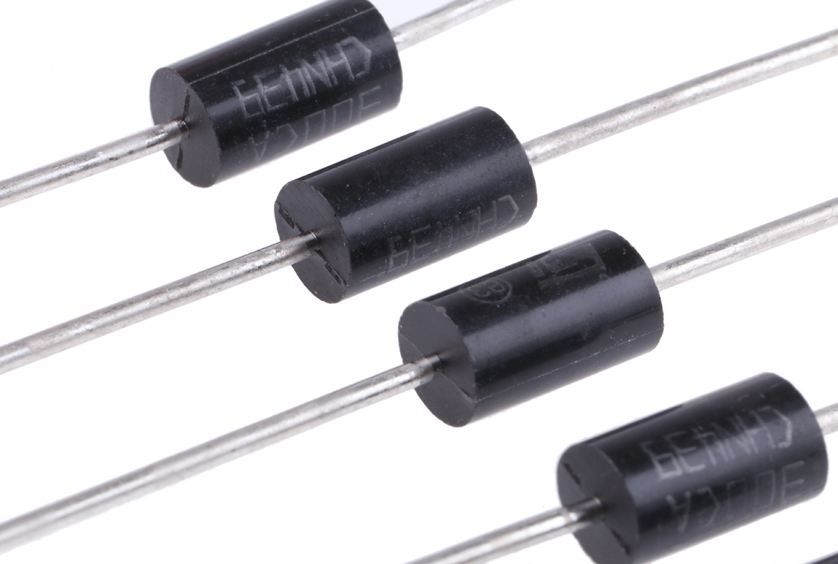 STMicroelectronics 1.5KE300CA, Bi-Directional TVS Diode, 1500W, 2-Pin DO-201