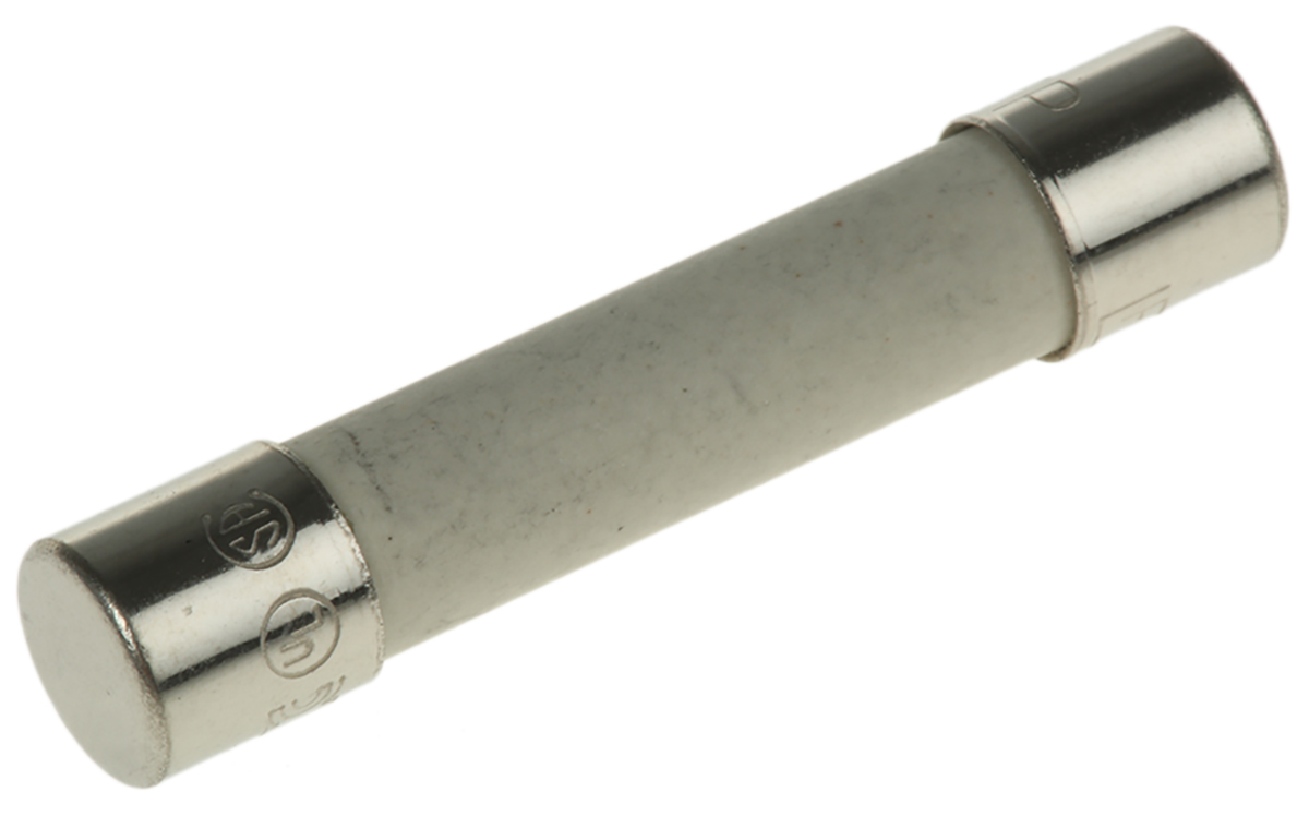 Littelfuse 10A T Ceramic Cartridge Fuse, 6.3 x 32mm