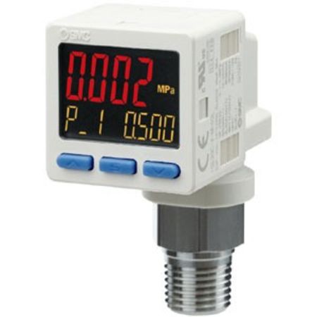 SMC Pressure Switch, 12 → 24V dc, IP40 10 bar
