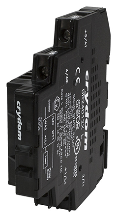 Sensata Crydom DR Series Solid State Interface Relay, 32 V dc Control, 12 A dc Load, DIN Rail Mount