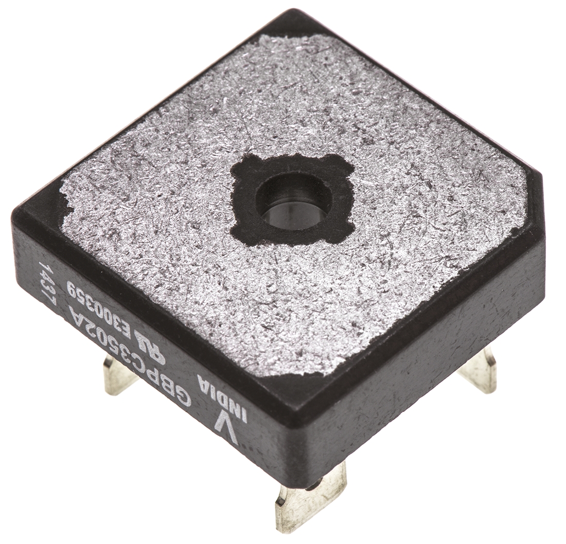 Vishay Bridge Rectifier, 35A, 200V, 4-Pin
