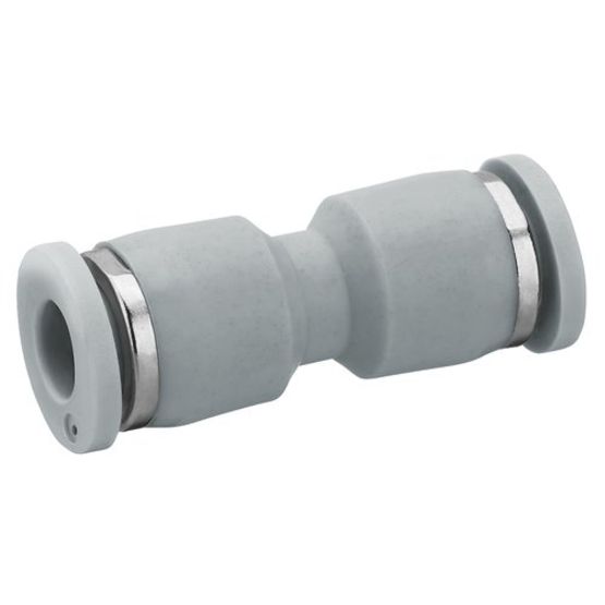 EMERSON – AVENTICS QR1-S-RSK Series Straight Fitting, Push In 6 mm to Push In 6 mm, Tube-to-Tube Connection Style