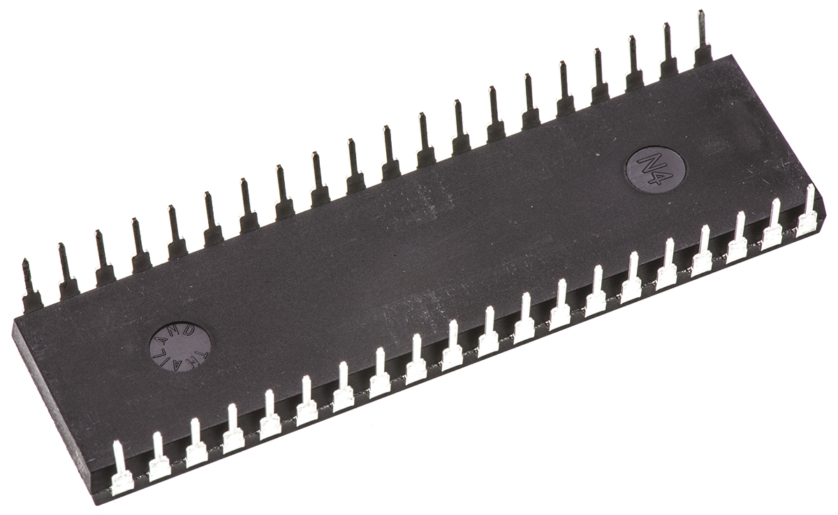 Microchip PIC18F4550-I/P, 8 bit PIC, PIC18F4550 Microcontroller, 20 MHz, 32kB FLASH, 40-Pin PDIP