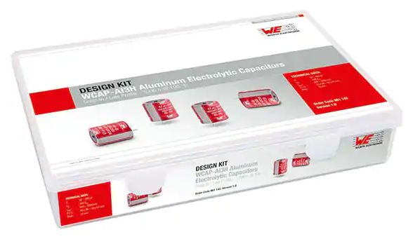 Wurth Elektronik, Snap-In Aluminium Capacitor Kit 15 pieces