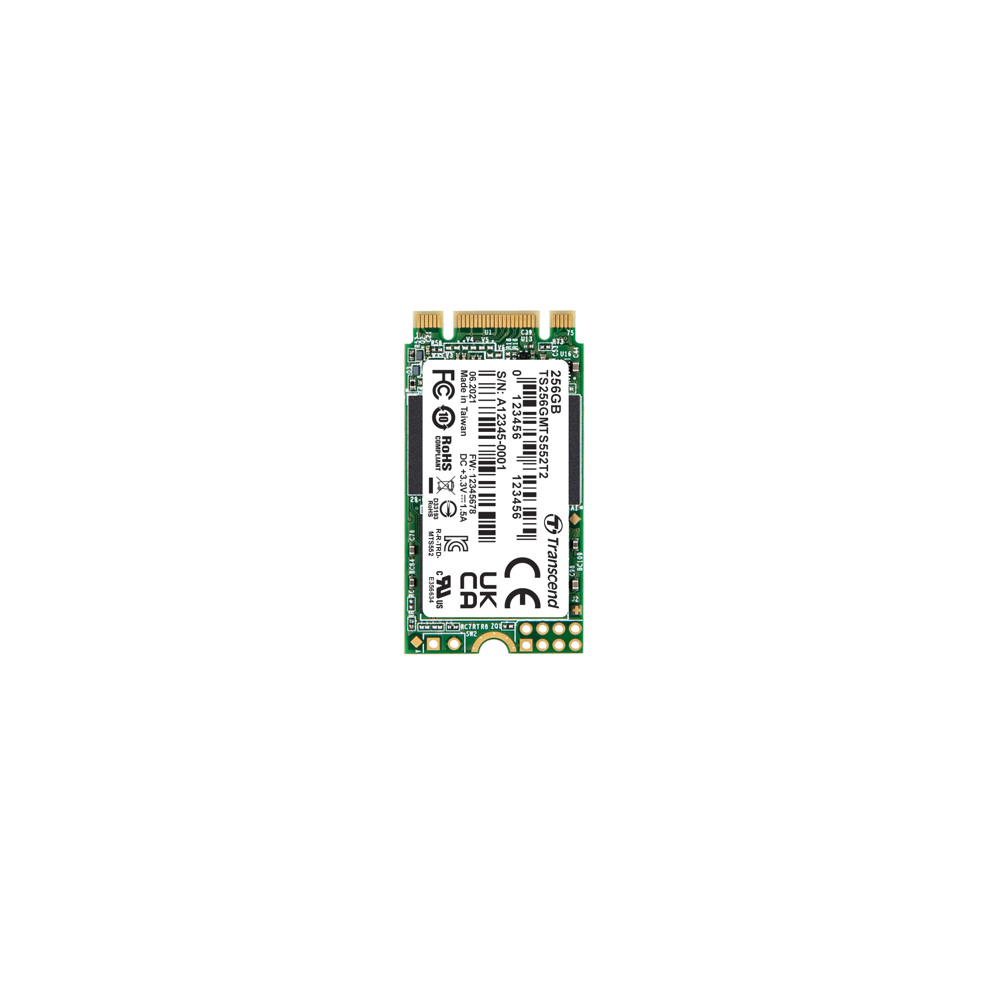Transcend MTS552T2 M.2 Internal SSD
