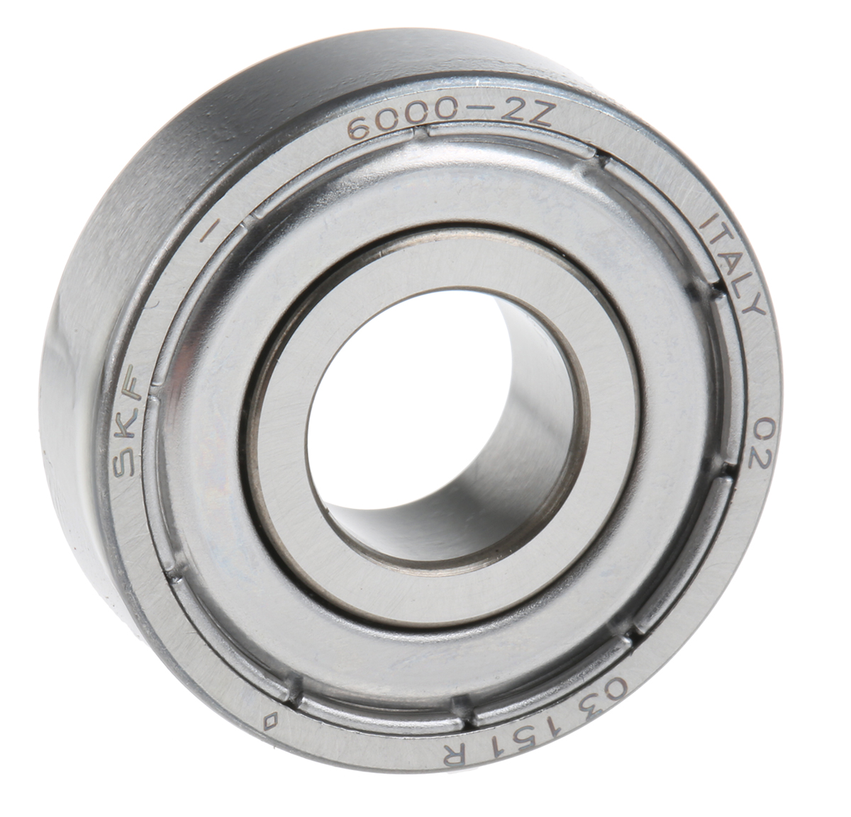 SKF 6000-2Z 1 Row Ball Bearing - 10 mm ID, 26 mm OD