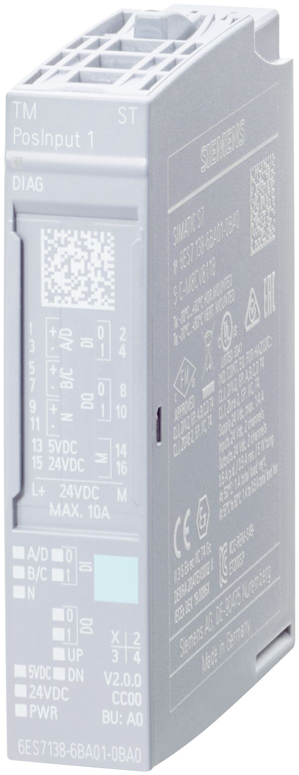 Siemens 6ES713 Series Counter for Use with SIMATIC I/O System, Digital