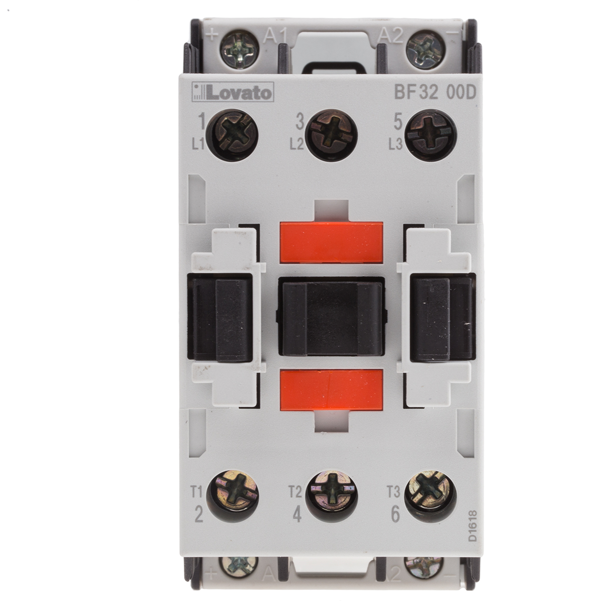 Lovato Orange BF Contactor, 24 V dc Coil, 3-Pole, 32 A, 15 kW, 3NO, 440 V ac