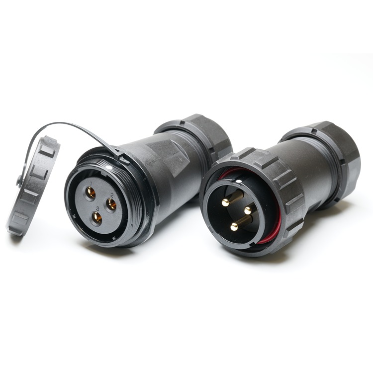 RS PRO Circular Connector, 3 Contacts, In-Line Cable Mount, SP29 Connector, Plug, Socket, Male/Female, IP68, SP29 Series